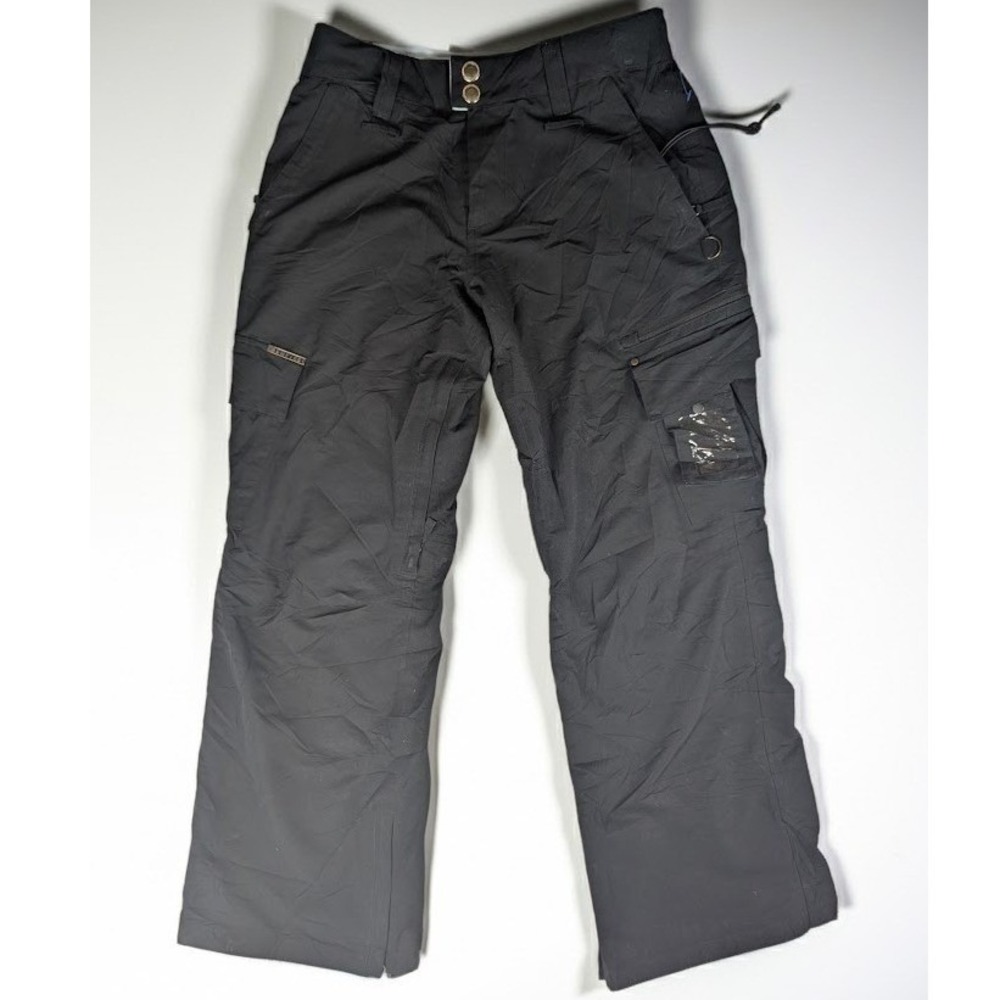 Empyre Snowboard Ski Pants Women's Small Black Insulated Ski 10000MM Pockets